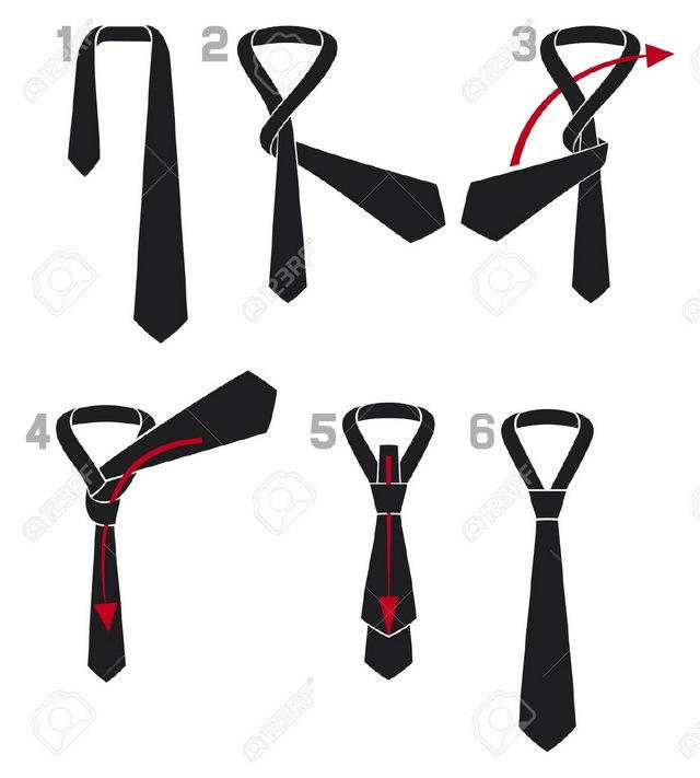 Как завязать галстук?